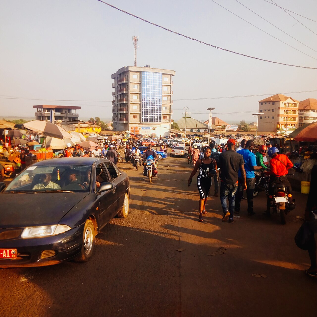 Vue complémentaire liée à Conakry