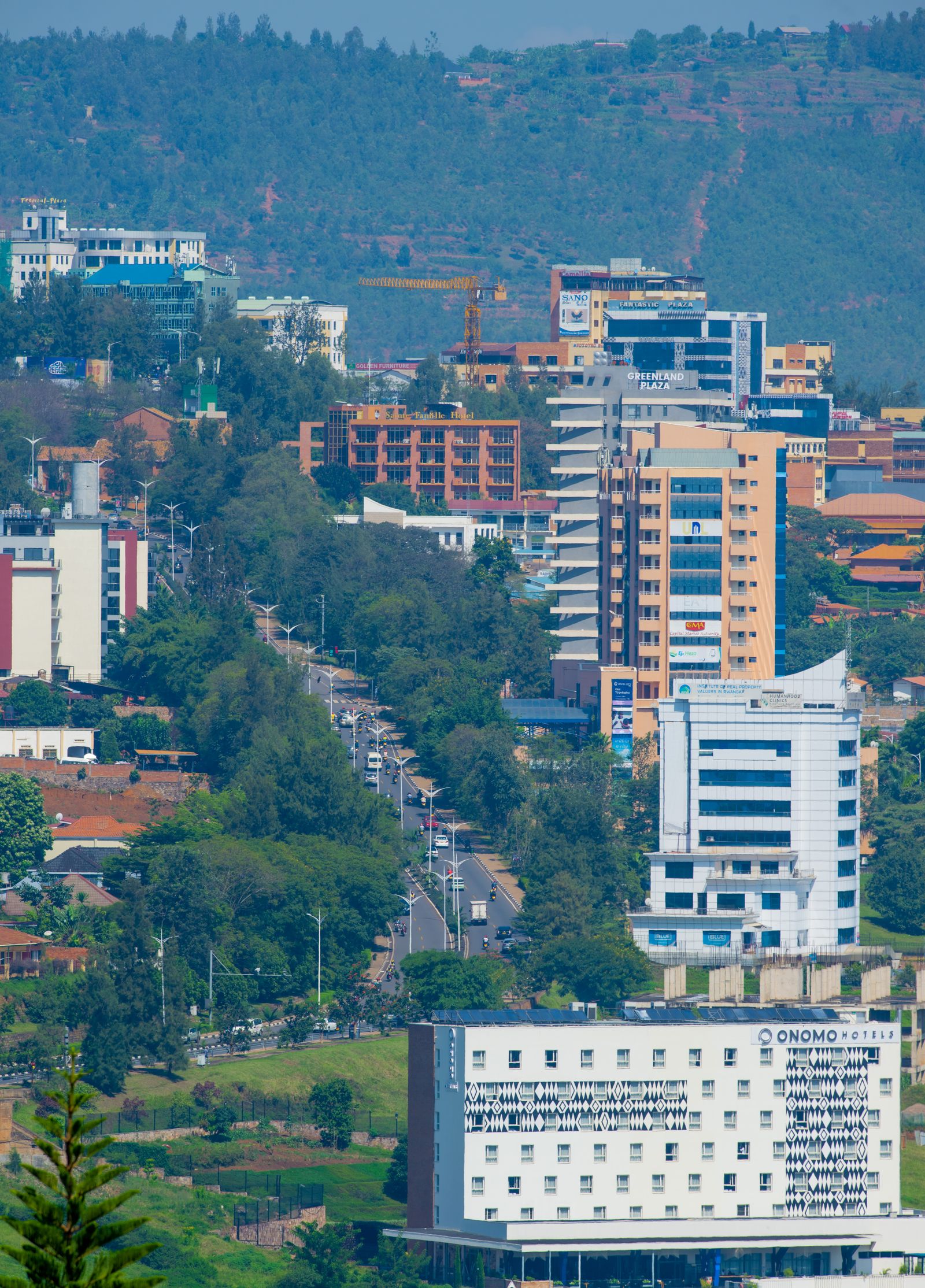Vue complémentaire liée à Kigali