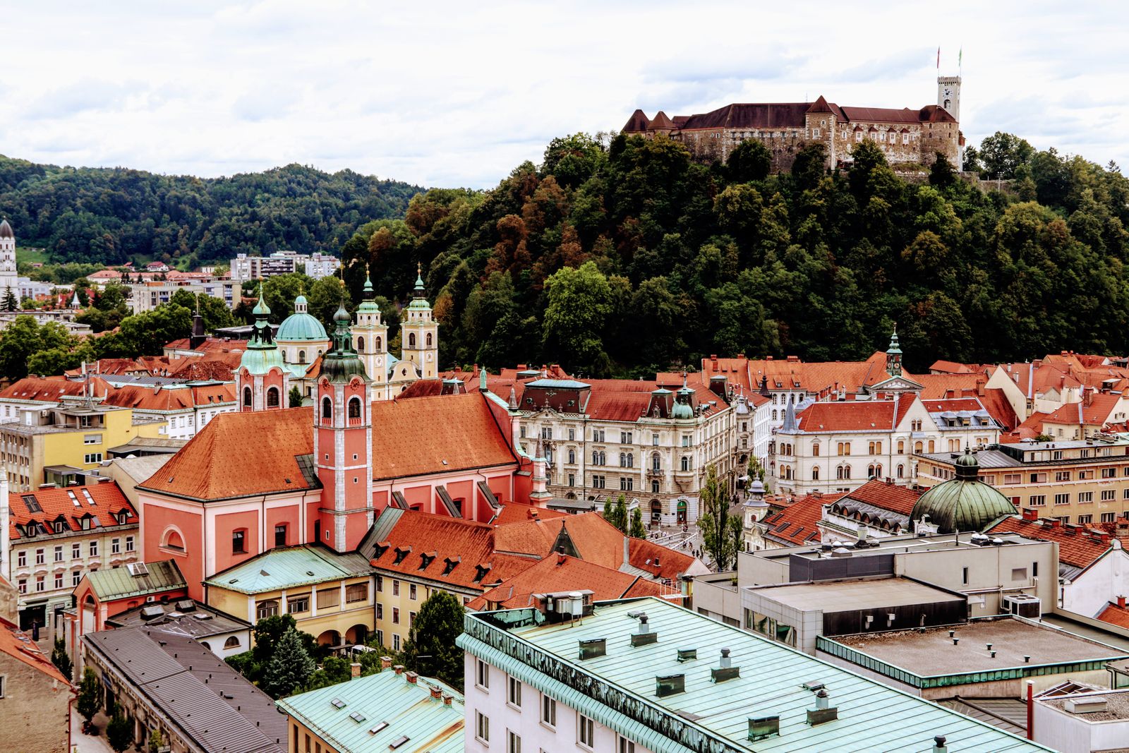 Vue complémentaire liée à Ljubljana